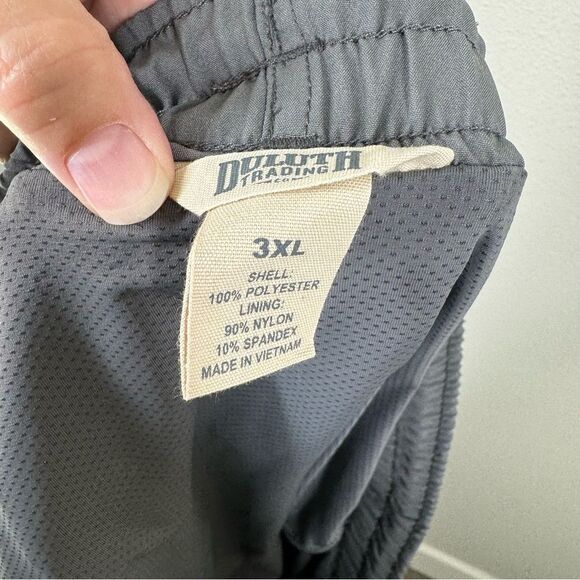 Duluth Men's Pier Genius 11" Swim Trunks Gray Lined 3XL - Picture 4 of 7